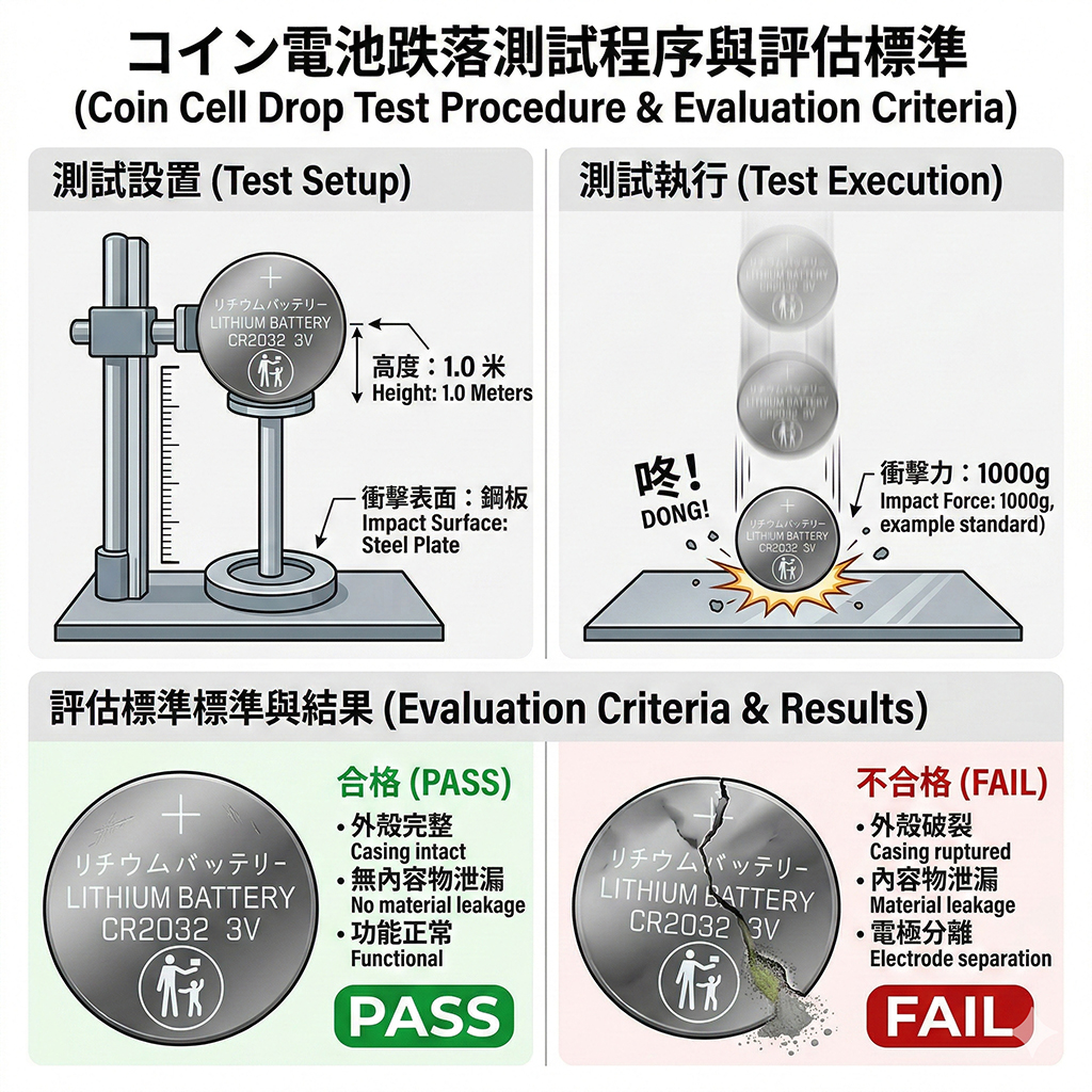 Battery impact test