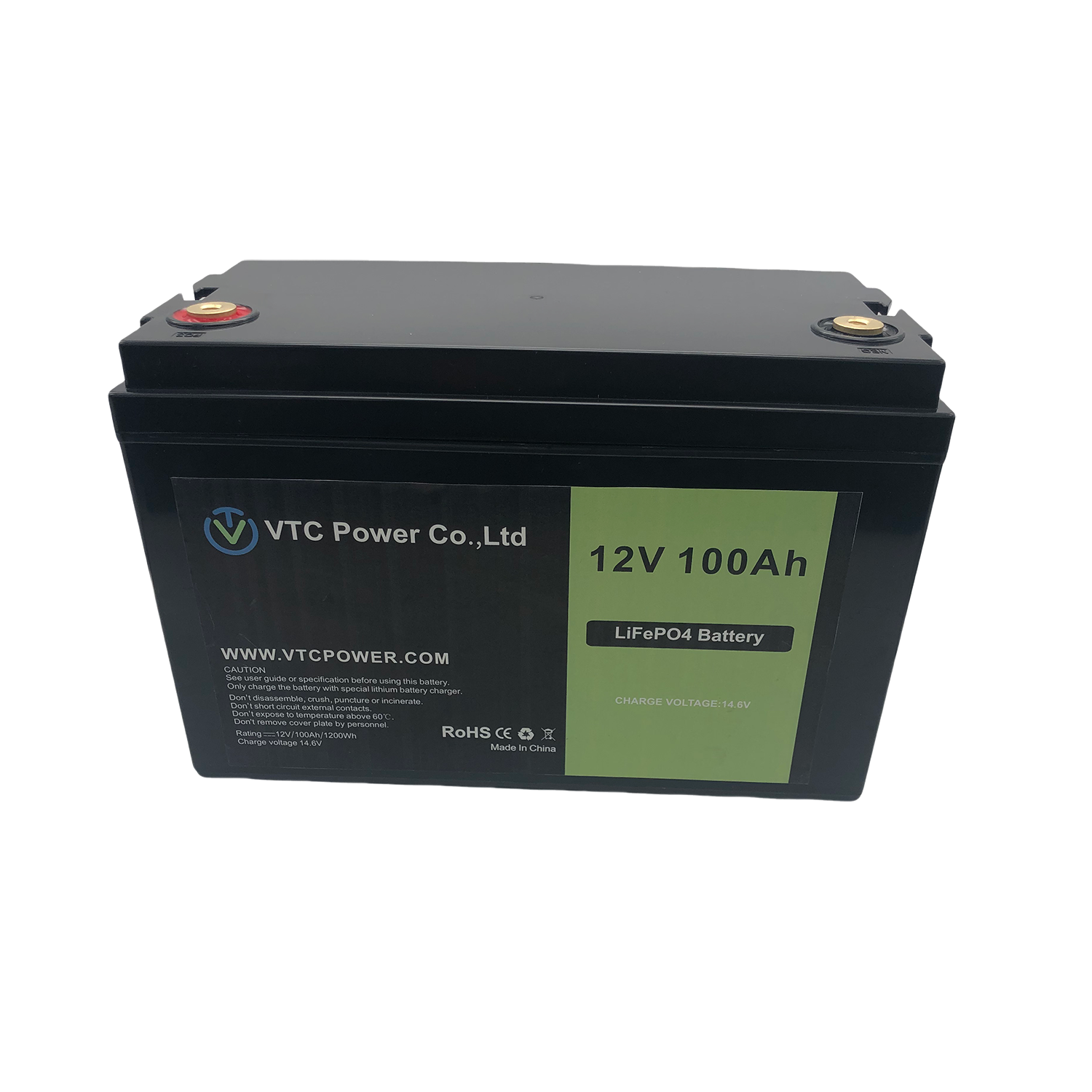 12V 100Ah LiFePO4 battery